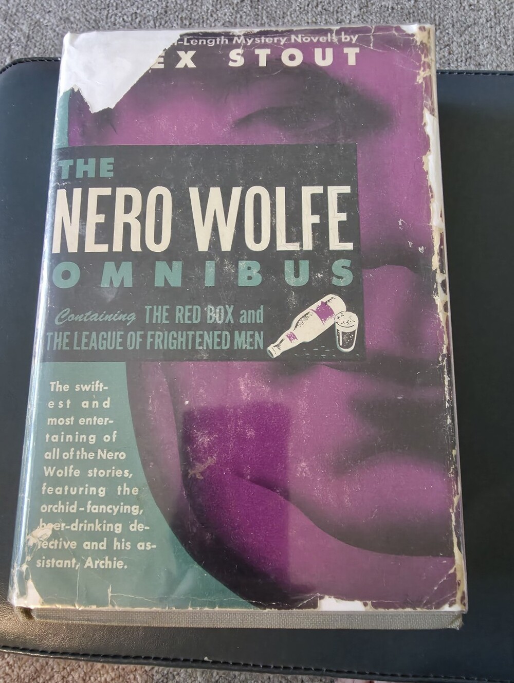 Vintage 1944 1st Edition A Nero Wolfe Mystery Novel by Rex Stout